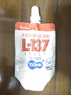 「ハウスウェルネス まもり高める乳酸菌L‐137 ゼリー 袋180g」のクチコミ画像 by 永遠の三十路さん