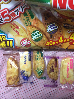 「Befco ばかうけ 5種類のアソート 袋40枚」のクチコミ画像 by めーぐーさん
