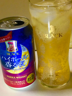 「ニッカ ブラックニッカ ハイボール香る夜 缶350ml」のクチコミ画像 by ビールが一番さん