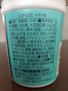 「亀田製菓 CONGEE トマト味 カップ150g」のクチコミ画像 by 食い倒れ太郎さん