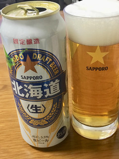 「サッポロ 北海道生ビール 缶500ml」のクチコミ画像 by ビールが一番さん