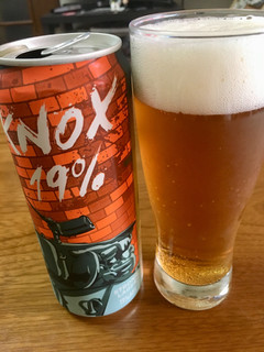 「日本ビール ノックス 19％ ストロング・ラガー 缶500ml」のクチコミ画像 by ビールが一番さん
