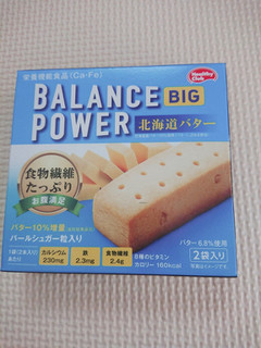 「ハマダ バランスパワービッグ 北海道バター 箱2本×2」のクチコミ画像 by ぺりちゃんさん