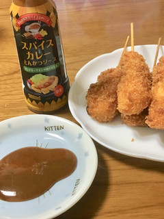 「イカリ スパイシーカレー とんかつソース 180ml」のクチコミ画像 by ビールが一番さん