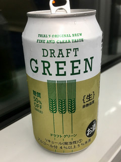 「トライアル ドラフト グリーン 缶350ml」のクチコミ画像 by ビールが一番さん