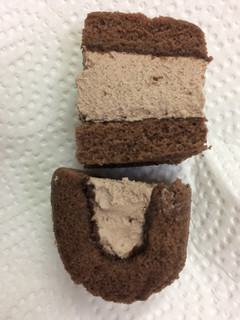 「ヤマザキ 切れてるロールケーキ チョコ 袋5枚」のクチコミ画像 by SANAさん