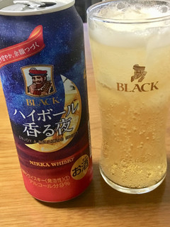 「ニッカ ブラックニッカ ハイボール香る夜 缶500ml」のクチコミ画像 by ビールが一番さん