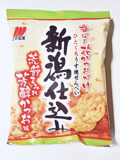 「三幸製菓 新潟仕込み荒節まみれ芳醇かつお味 袋36g」のクチコミ画像 by MAA しばらく不在さん