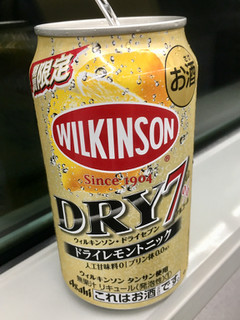 「アサヒ ウィルキンソン・ドライセブン ドライレモントニック 缶350ml」のクチコミ画像 by ビールが一番さん