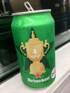 「ハイネケン ハイネケン ラグビーワールドカップ2019トロフィーデザイン 缶350ml」のクチコミ画像 by ビールが一番さん