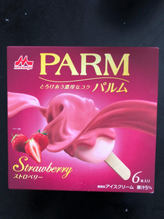 「森永 PARM ストロベリー 箱55ml×6」のクチコミ画像 by こしあんさん