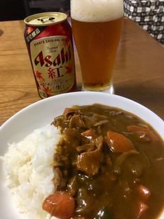 「江崎グリコ カレーZEPPIN コクを愉しむ中辛 箱175g」のクチコミ画像 by ビールが一番さん