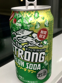 「KIRIN キリン・ザ・ストロング メロンソーダサワー 缶350ml」のクチコミ画像 by ビールが一番さん