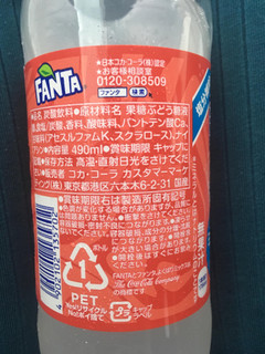 「コカ・コーラ ファンタ よくばりミックス ライチ＋ソルト ペット490ml」のクチコミ画像 by chan-manaさん