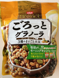 「日清シスコ ごろっとグラノーラ 3種のまるごと大豆 袋400g」のクチコミ画像 by SANAさん
