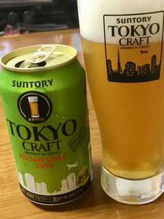 「サントリー TOKYO CRAFT ケルシュスタイル 缶350ml」のクチコミ画像 by ビールが一番さん