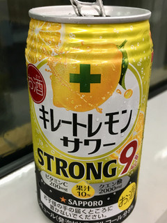 「サッポロ キレートレモンサワー ストロング 缶350ml」のクチコミ画像 by ビールが一番さん