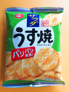 「亀田製菓 サラダうす焼 袋28g」のクチコミ画像 by ミヌゥさん