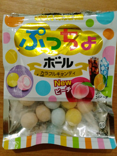 「UHA味覚糖 ぷっちょボール カラフルキャンディ 袋60g」のクチコミ画像 by ゆづママさん