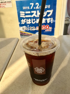 「ミニストップ MINISTOP CAFE アイスコーヒー レギュラー」のクチコミ画像 by ビールが一番さん