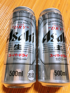 「アサヒ スーパードライ 缶500ml」のクチコミ画像 by なしなしなしなしさん