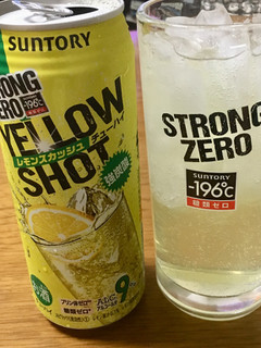 「サントリー ‐196℃ ストロングゼロ YELLOW SHOT レモンスカッシュ チューハイ 缶500ml」のクチコミ画像 by ビールが一番さん