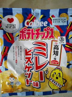 「カルビー 高知の味 ポテトチップス ミレービスケット味 袋55g」のクチコミ画像 by ゆきおくんさん
