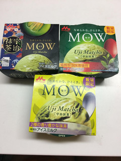 「森永 MOW 宇治抹茶 カップ140ml」のクチコミ画像 by めーぐーさん