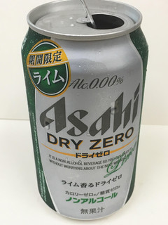 「アサヒ ドライゼロ ライム 缶350ml」のクチコミ画像 by ビールが一番さん