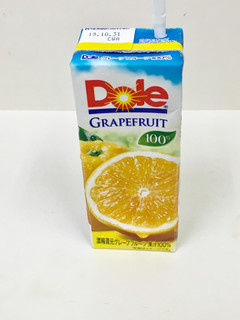 「Dole グレープフルーツ100％ パック200ml」のクチコミ画像 by ビールが一番さん