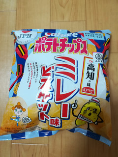 「カルビー 高知の味 ポテトチップス ミレービスケット味 袋55g」のクチコミ画像 by maki01さん