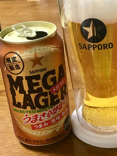 「サッポロ MEGA LAGER 缶350ml」のクチコミ画像 by ビールが一番さん