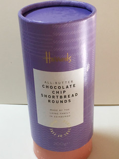 「Harrods CHOCOLATE CHIP SHORTBREAD ROUNDS 200g」のクチコミ画像 by ビールが一番さん