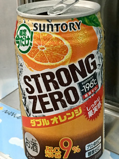「サントリー ‐196℃ ストロングゼロ ダブルオレンジ 缶350ml」のクチコミ画像 by ビールが一番さん
