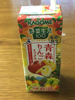 「カゴメ 野菜生活100 青森りんごミックス パック195ml」のクチコミ画像 by ビールが一番さん