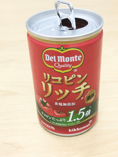 「デルモンテ リコピンリッチ トマト飲料 缶160g」のクチコミ画像 by ビールが一番さん