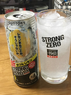 「サントリー ‐196℃ ストロングゼロ ダブルレモン 缶500ml」のクチコミ画像 by ビールが一番さん