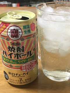 「タカラ 焼酎ハイボール 烈りんごサイダー割り 缶350ml」のクチコミ画像 by ビールが一番さん