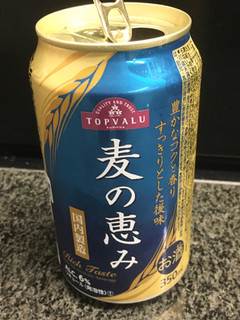 「トップバリュ 麦の恵み 国内製造 缶350ml」のクチコミ画像 by ビールが一番さん