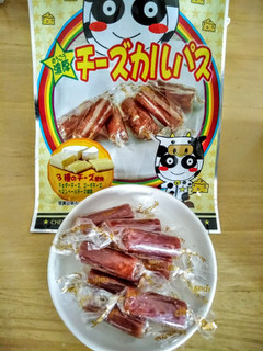 「ヤガイ 濃厚チーズカルパス 袋18g」のクチコミ画像 by まめぱんださん