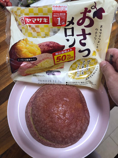 「ヤマザキ おさつメロンパン 袋1個」のクチコミ画像 by レビュアーさん