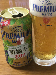 「サントリー ザ・プレミアム・モルツ 初摘みホップ ヌーヴォー 缶350ml」のクチコミ画像 by ビールが一番さん