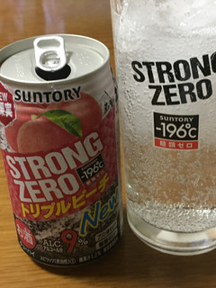 「サントリー ‐196℃ ストロングゼロ トリプルピーチ 缶350ml」のクチコミ画像 by ビールが一番さん