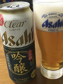 「アサヒ クリアアサヒ 吟醸 缶500ml」のクチコミ画像 by ビールが一番さん