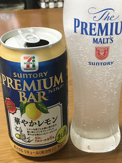 「セブンプレミアム プレミアムバー 華やかレモン 缶350ml」のクチコミ画像 by ビールが一番さん