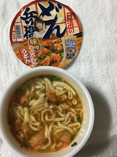 「日清食品 日清のどん兵衛 味噌キムチチゲうどん カップ81g」のクチコミ画像 by レビュアーさん