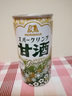 「森永製菓 スパークリング甘酒 ジンジャー 缶190ml」のクチコミ画像 by ちるおこぜさん