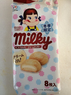「不二家 ミルキークリームクッキー 袋8枚」のクチコミ画像 by SANAさん