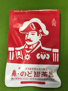 「仁丹 仁丹の鼻・のど甜茶飴 袋38g」のクチコミ画像 by ねこねこりんさん