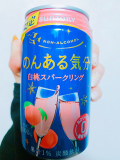 「サントリー のんある気分 白桃スパークリング 缶350ml」のクチコミ画像 by nag～ただいま留守にしております～さん